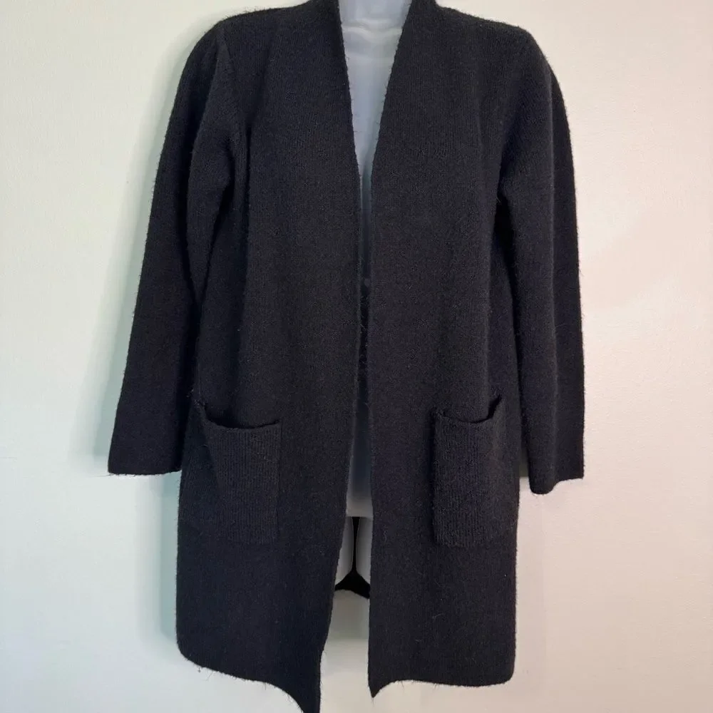 Nine West Jacquard Long Cardigan Size Sm